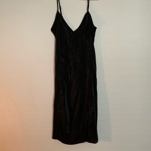 Urban Outfitters Black Midi Dress